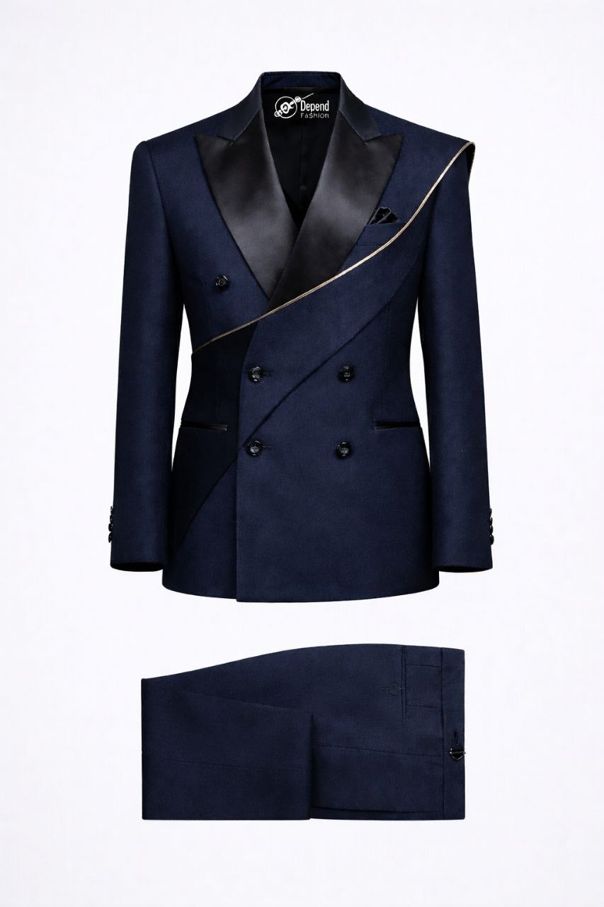 Depend Fashion — Navy Bespoke Suit 